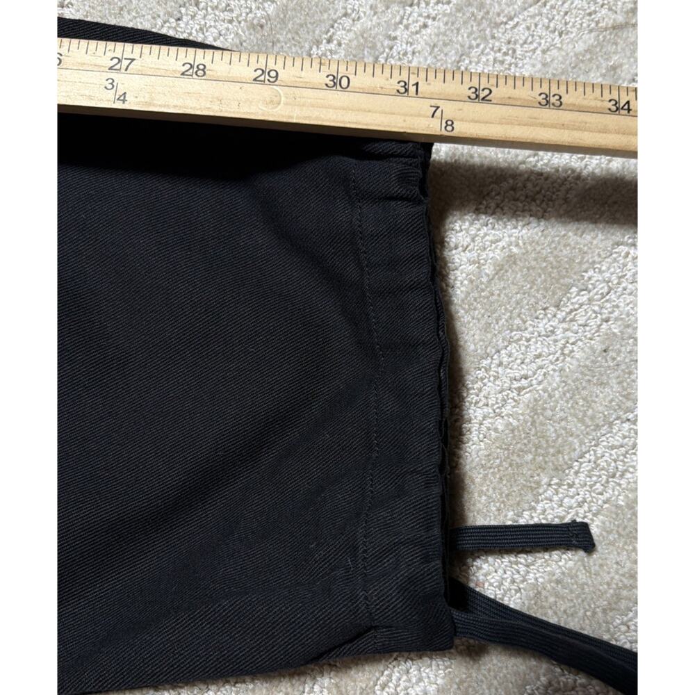 Aritzia TNA Womens Cargo Pants Size 6 Black Drawstring Ankle 30x31 NWOT - Picture 9 of 11